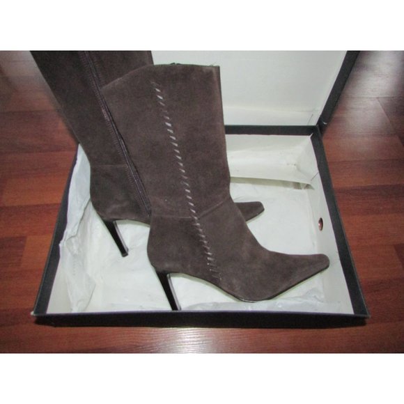 Kenneth Cole Leather Suede Boots Sz EUR 38 med - Picture 3 of 10